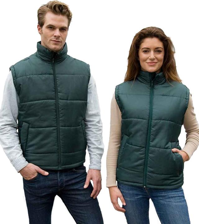 Actual product image Result Clothing Unisex Adult Padded Body Warmer (3XL)