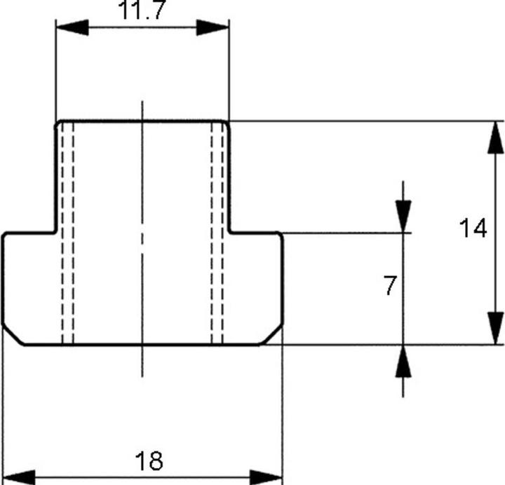 Immagine prodotto Werkstarck Dado per scanalatura a T