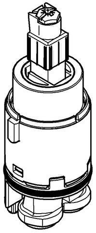 Image du produit Grohe Cartouche céramique 28mm (46580000)