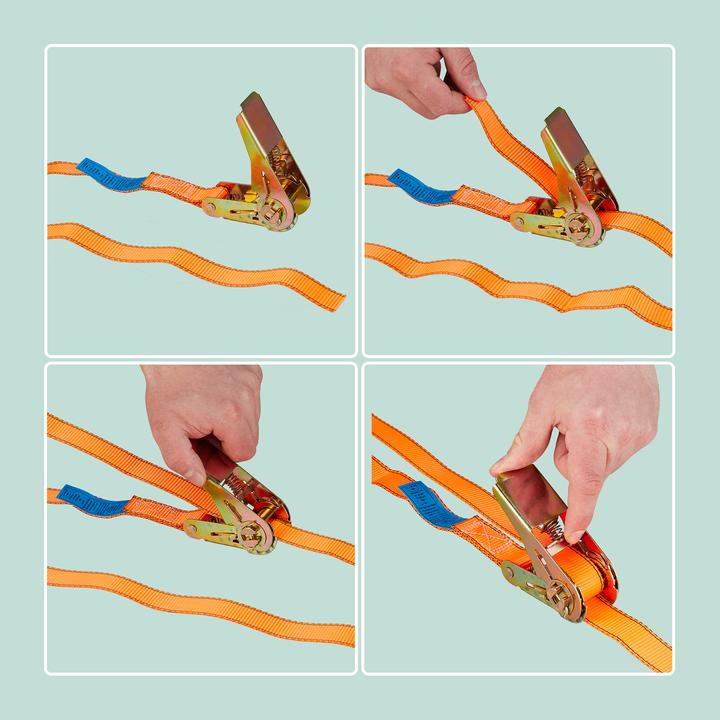 Immagine prodotto Relaxdays 4x cinghie di carico