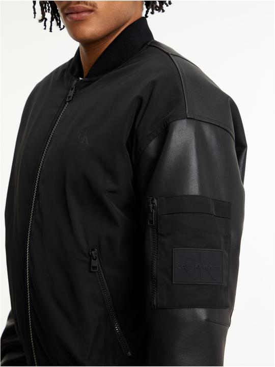 Produktbild Calvin Klein Jeans Faux Leather Bomber Jacket (M)