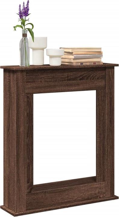 Image du produit VidaXL Bordure de cheminée Console de cheminée Décor Cheminées marron aspect chêne