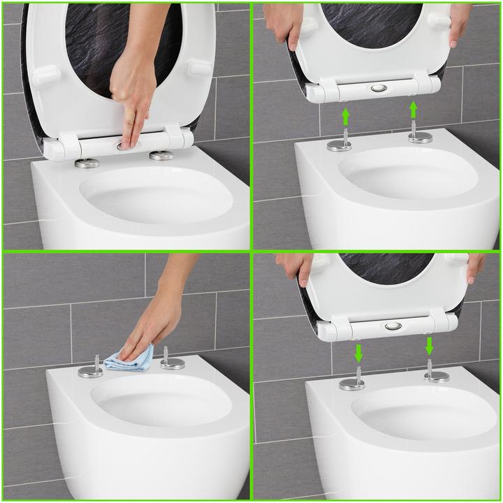 Actual product image Casaria WC seat
