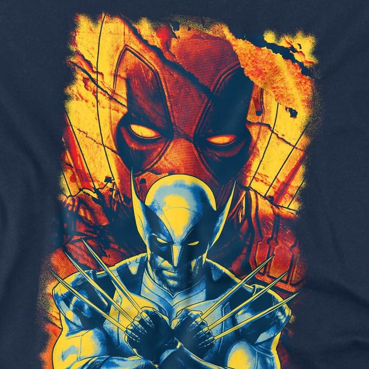 Actual product image Deadpool & Wolverine Mens Best Bubs T-Shirt (XXL)