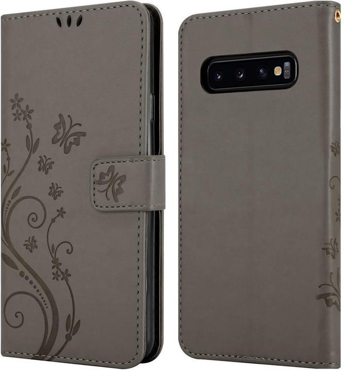 Actual product image Cadorabo Flower Book Cover (Samsung Galaxy S10)