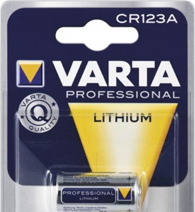 Image du produit Varta Photo Lithium (1 pcs, CR123A, 1480 mAh)