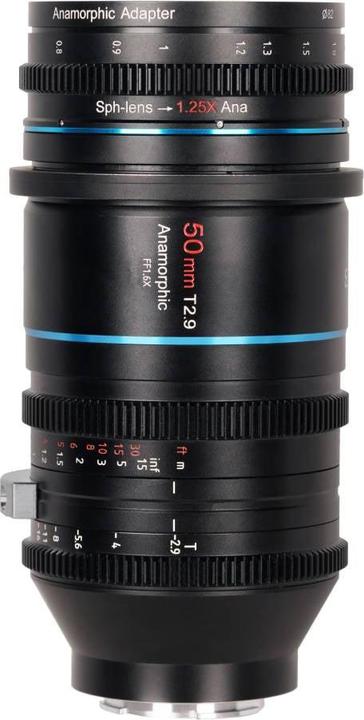 Actual product image Sirui ADP125X anamorphic adapter