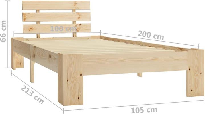 Produktbild VidaXL Aljosha (100 x 200 cm)