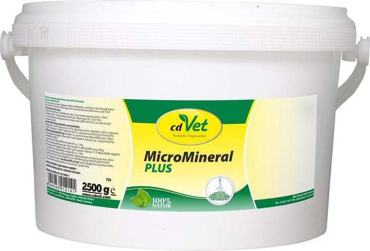 Image du produit cdVet MicroMineral plus chien & chat (1 pcs, 500 g)