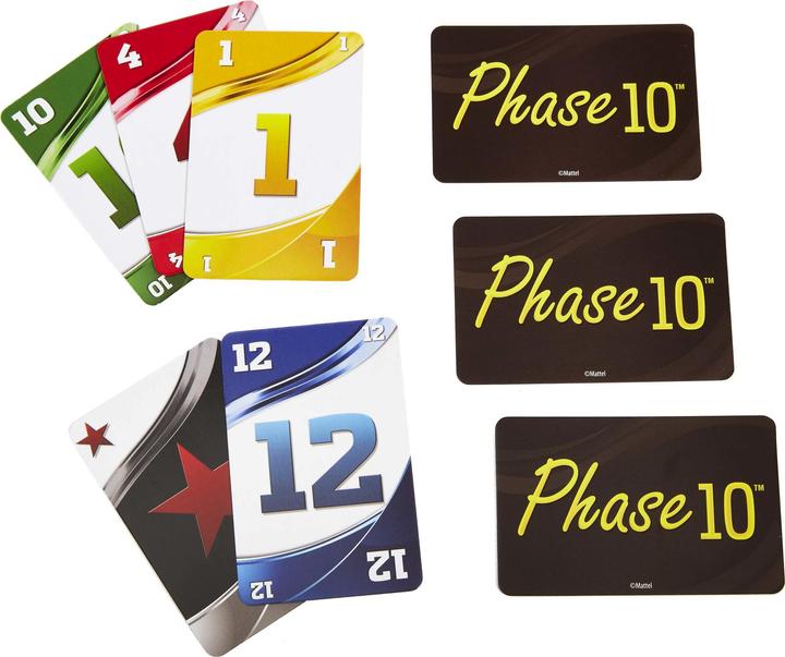 Image du produit Mattel Games Phase 10 (Allemand, Anglais, Français, Italien)