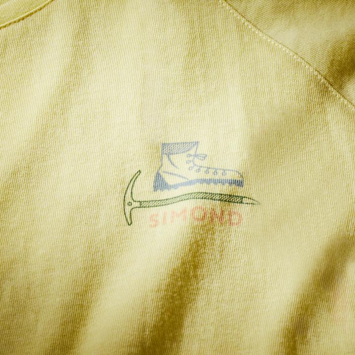 Produktbild Simond Kletter-T-Shirt Damen stretch - Vertika gelb by Montse Galbany (L)