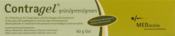 Actual product image Contragel grün (60 ml, Intimate gel)