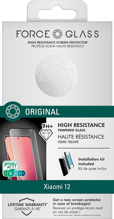 Produktbild Bigben Connected Life Displayschutz aus Glas (1 Stück, Xiaomi 12, Xiaomi 12X)