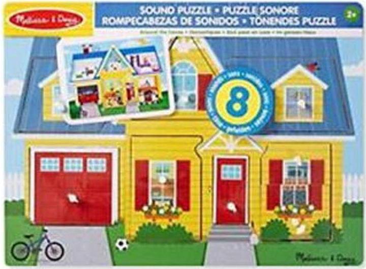 Image du produit Melissa & Doug Puzzle sonore - Maison (8 pièces)
