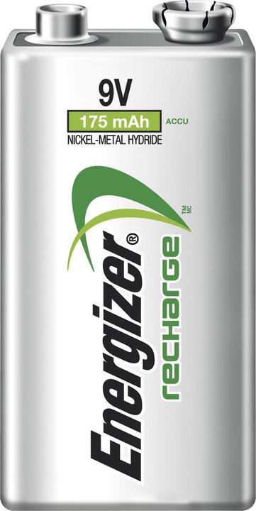 Produktbild Energizer Recharge Power Plus (1 Stk., 9V Block, 175 mAh)