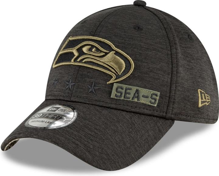 Produktbild New Era NFL Seattle Seahawks 39Thirty Salute to Service Cap (L, XL)