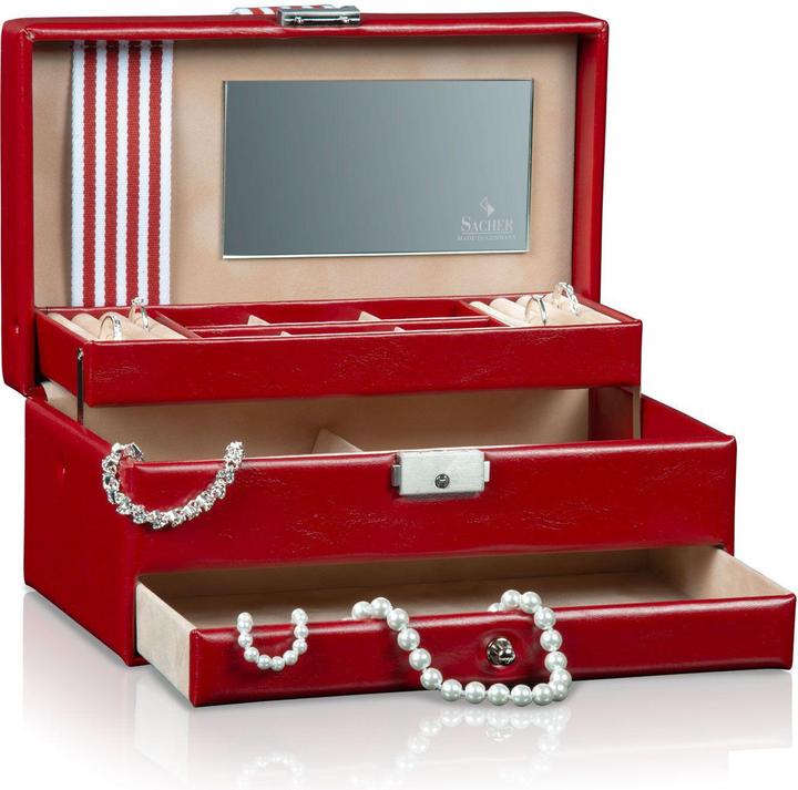 Produktbild Sacher 34.509.295043 - Schmuckkasten Helen young rot