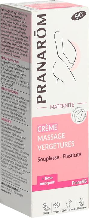 Actual product image Pranarom PranaBB Schwangerschaft Massagecreme Dehnungsstreifen Bio