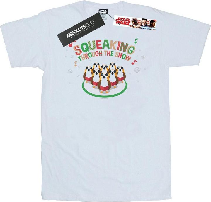 Produktbild Star Wars The Last Jedi Porgs Squeaking Through The Snow TShirt (L)