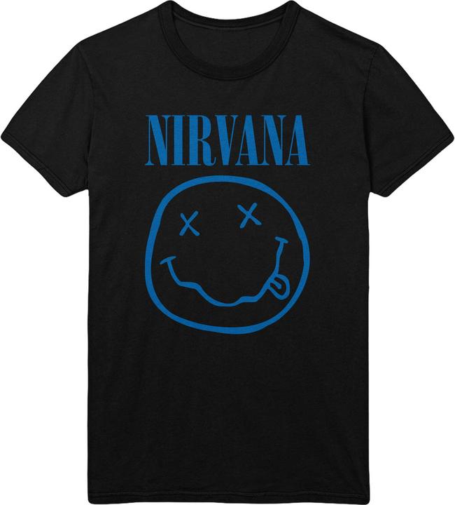 Nirvana Blue Smiling Face