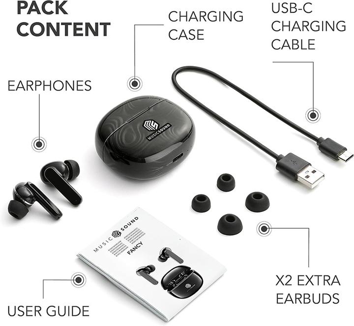 Actual product image Music Sound Fantasy (No noise cancelling, 4.50 h, Wireless)
