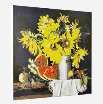 Actual product image Craft Buddy Painting by numbers picture set 40x50cm summer table
