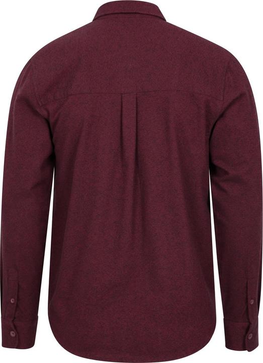 Actual product image Mountain Warehouse Mens Trace Flannel Long-Sleeved Shirt (L)