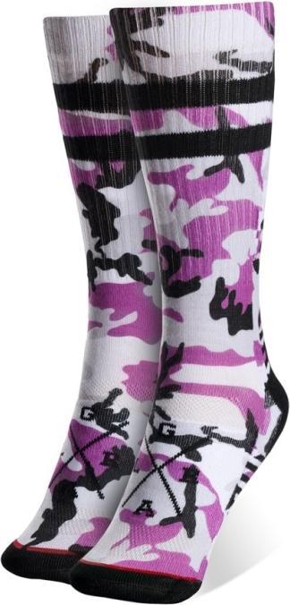 Black, White, Lilac, Camo