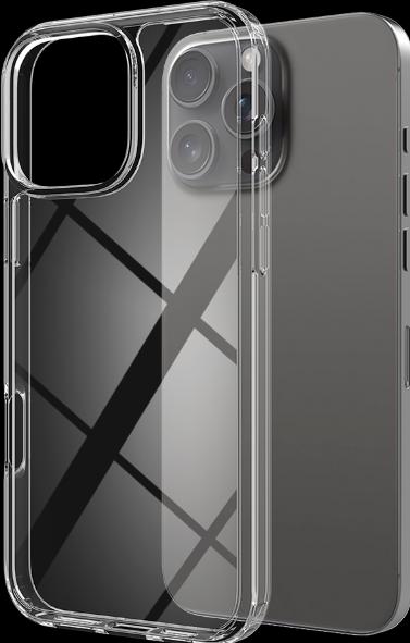 Actual product image MU Classic RJT Clear Case Series (Apple iPhone 16 Pro Max)
