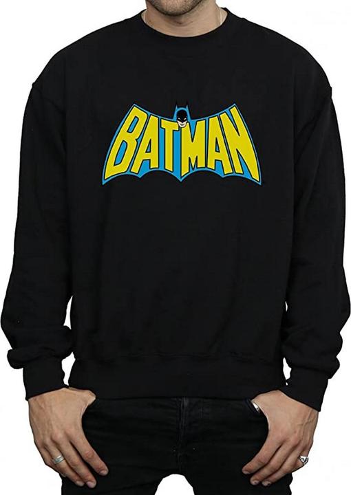 Immagine prodotto Batman T-shirt in cotone con logo rétro per uomo (S)