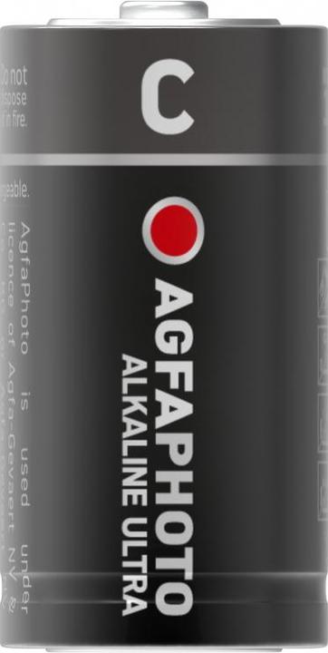 AGFAPHOTO Ultra LR14 Baby (C)-Batterie Alkali-Mangan 1.5 V 2 St. (2 Stk., C)