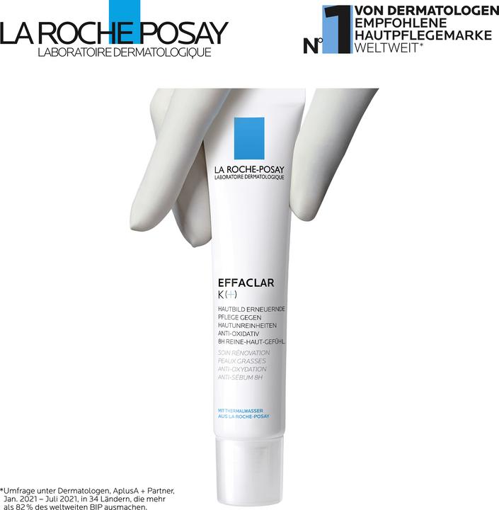 Image du produit La Roche Posay Effaclar K (+) (40 ml, Crème de jour)