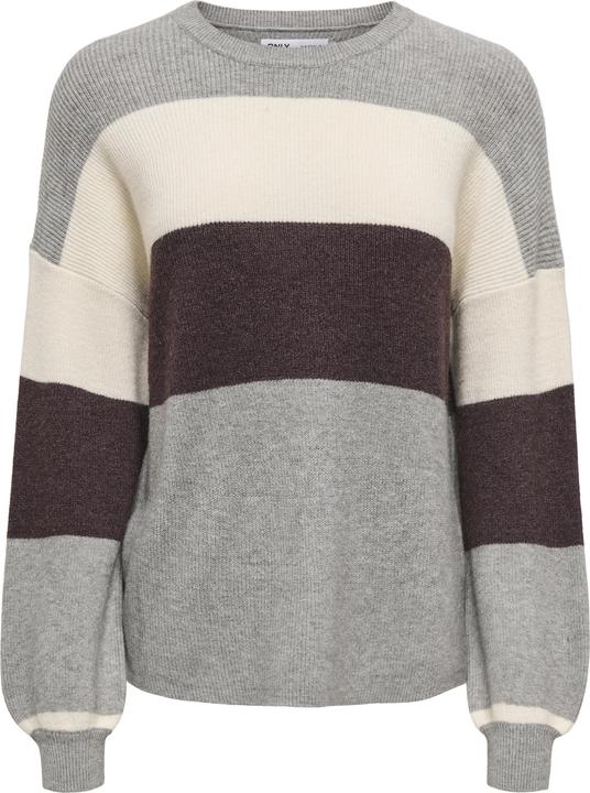 Only Onlatia L/S Stripe Pullover Knt Noos (XL)