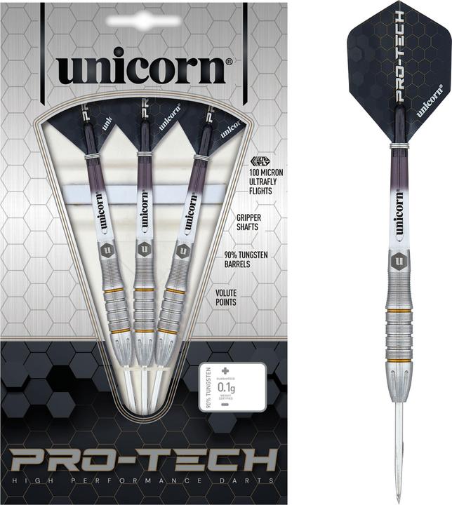 Actual product image Unicorn Pro-Tech Style 5 Steel Darts (27 g)