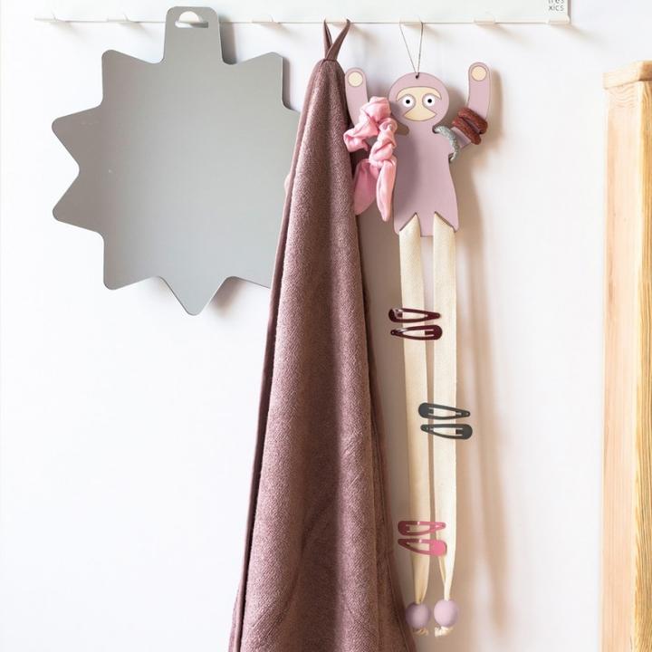 Actual product image Tresxics Sloth hair ornament holder kit DIY, grey