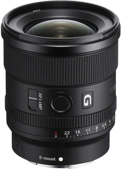 Immagine prodotto Sony FE 20mm F/1.8 G - (UE) (Sony E, Full-frame)