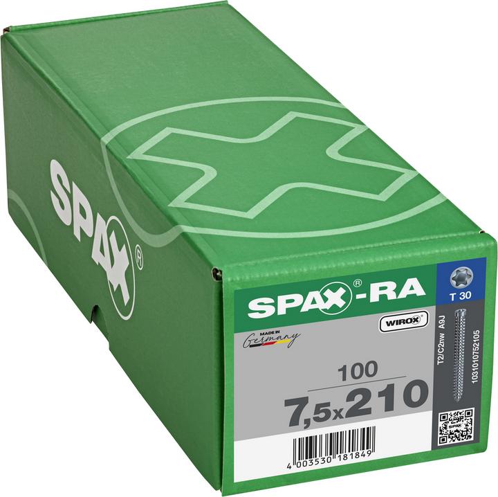 Actual product image Spax Frame anchor with cylinder head ®-RA (100 Screws per piece)