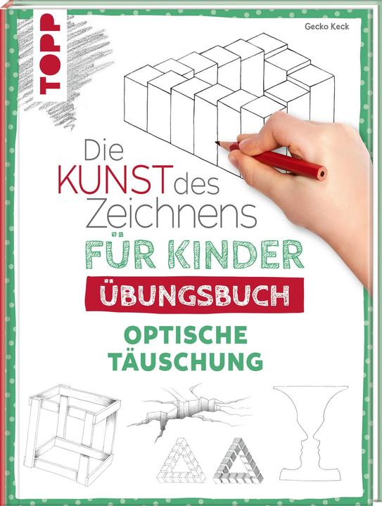 Actual product image The Art of Drawing for Children Exercise Book - Optical Illusion