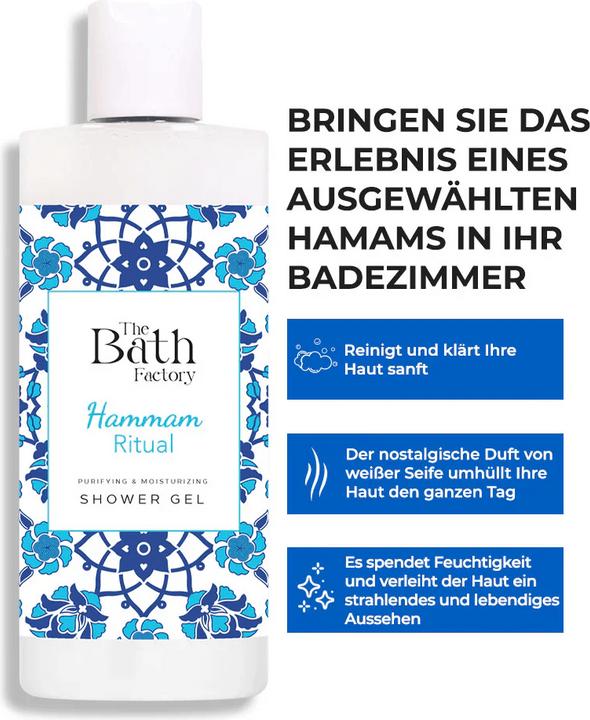 Immagine prodotto The Bath Factory Hamam Duschgel 400ml (400 ml)