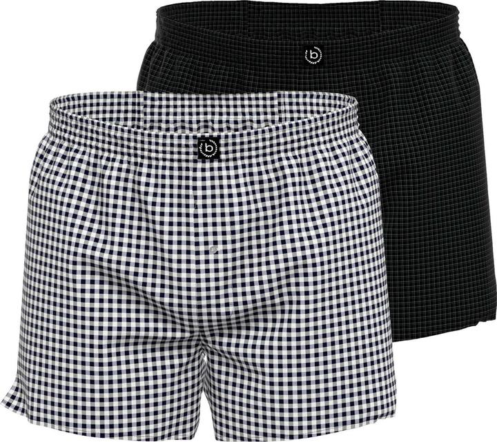 Produktbild Bugatti Web-Boxershorts Casual Bequem sitzend Helsinki (XXL, 4er Pack)
