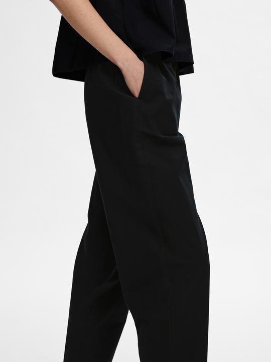 Immagine prodotto Selected Femme Pantaloni a vita alta in cotone (38)