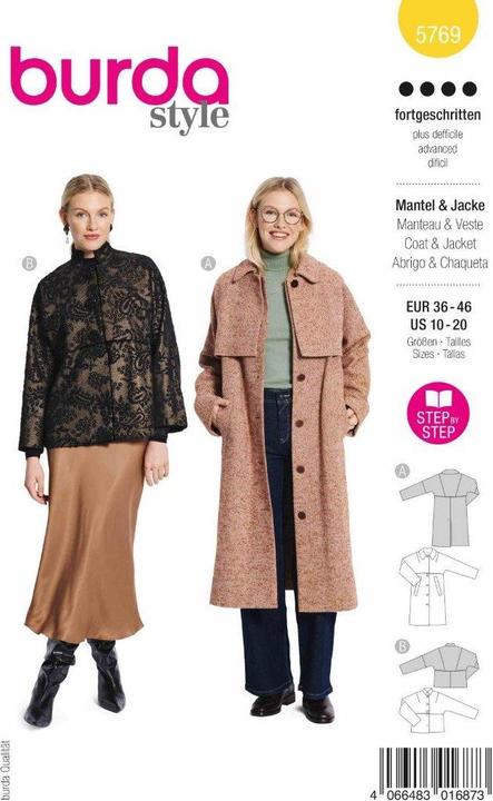 Actual product image Pattern Coat-Jacket