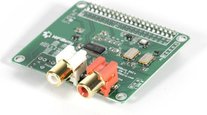 Produktbild HiFiBerry DAC+ Pro mit RCA Ausgang