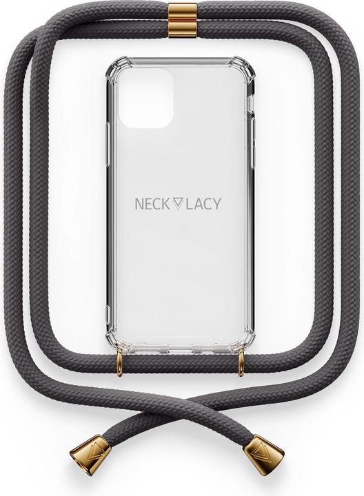 Actual product image Necklacy Necklace Case iPhone 12 Pro Max Stormy Grey (Apple iPhone 12 Pro Max)
