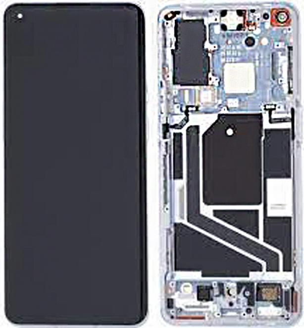 Actual product image OnePlus LCD + Touch + Frame for LE2123 9 Pro - morning mist