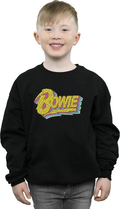 Immagine prodotto David Bowie Moonlight 90s Logo Felpa Ragazzi (140, 146)