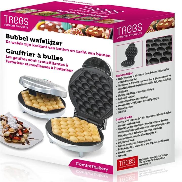 Immagine prodotto Trebs 04.80.0095 Bubble Waffeleisen