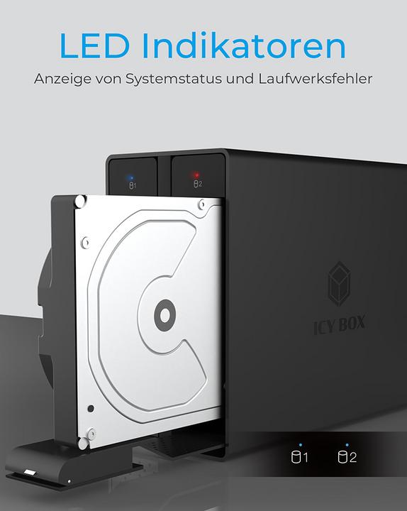 Actual product image Icy Box IB-RD3802-C31 (3.5")