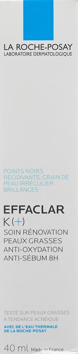 Image du produit La Roche Posay Effaclar K (+) (40 ml, Crème de jour)