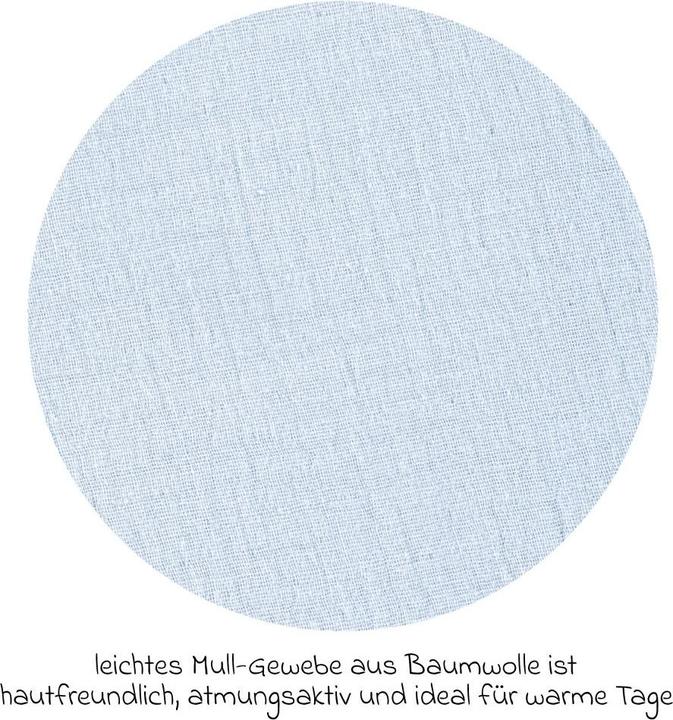 Produktbild Alvi Schlafsäcke Sommer-Schlafsack mit Füssen Musselin / Sleep-Overall (90 cm)